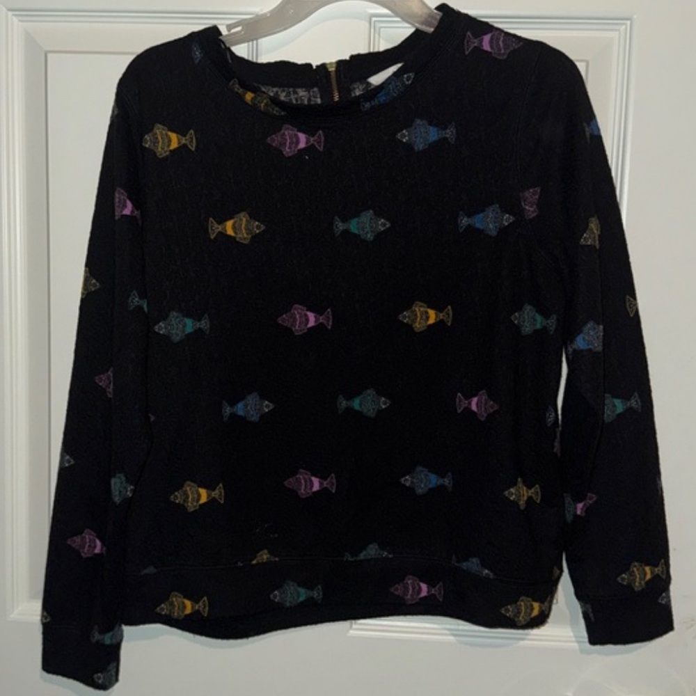 H&M Fish Multi-Colored Patterned Sweater - Picture 6 of 6